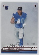 2022 Panini Chronicles Photogenic Red 121/199 Malcolm Rodriguez #PH-46 0kr0