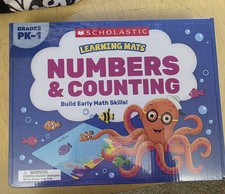 Scholastic Learning Mats: NUMBERS And Counting Teaching PreK/K