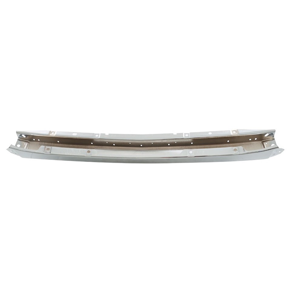 Front Bumper Impact Bar For 2007-2013 Chevy Silverado 1500 - Chrome Steel, Direct Replacement, Easy Install