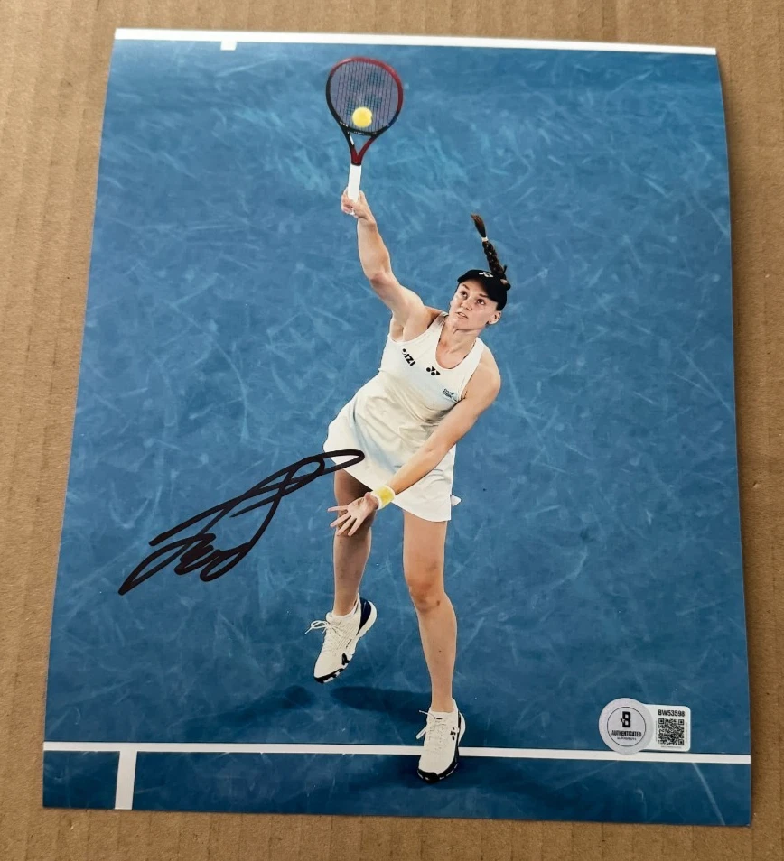 Tennis Autographed Photos for sale | eBay