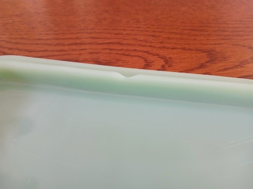 Vintage 1940's Fire King Jadeite Philbe Refrigerator Dish with Lid - Picture 11 of 11