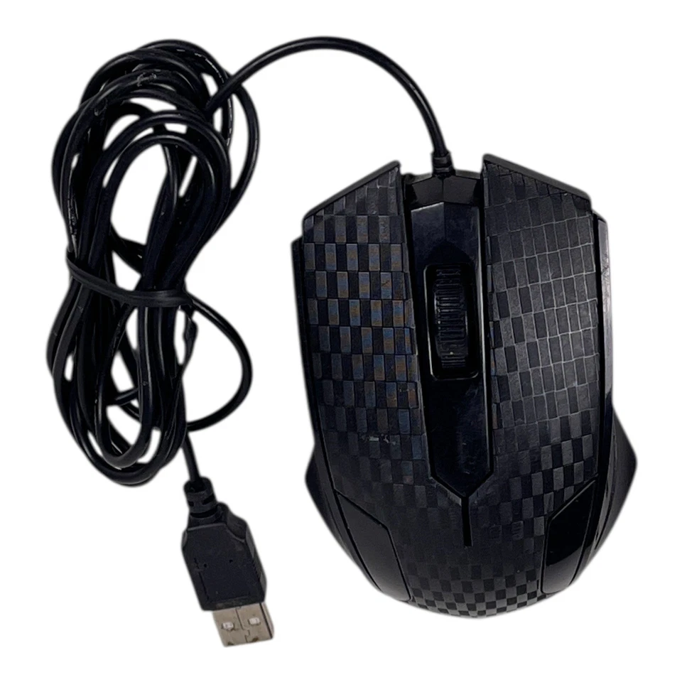 iMicro MO-159U Wired USB Optical Ergonomic Scrolling Computer Mouse - Image 2 of 4