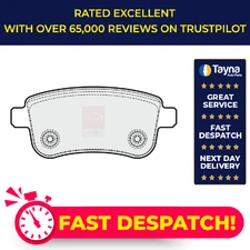 Brake Pads Set fits RENAULT MEGANE EZ16, Mk3 1.2 Rear 12 to 16 440601416R New