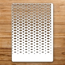 Geometric Hexag Large Reusable Wall Stencil For Painting DIY Home Decor Template