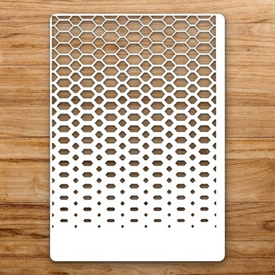 Geometric Hexag Large Reusable Wall Stencil For Painting DIY Home Decor Template
