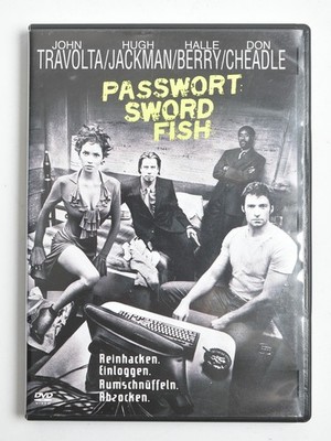 Passwort Swordfish DVD John Travolta Hugh Jackman Halle Berry Don Cheadle