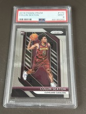 2018 Prizm Collin Sexton #170 Rookie Card PSA 9. rookie card picture