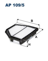 Luftfilter Filtron AP 109/5 Filtereinsatz FüR Chevrolet Opel Antara Captiva C140