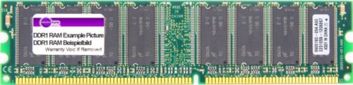 512MB Mustang DDR1 Desktop RAM PC3200U 400MHz CL3 184-Pin DIMM M20646453X6N - Afbeelding 1 van 1