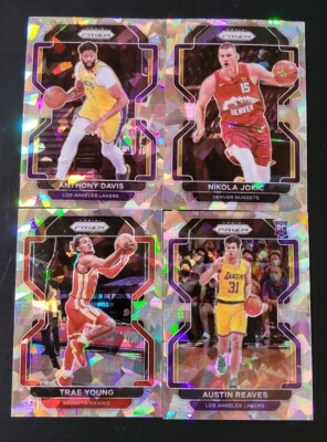 2021-22 Prizm Basketball CRACKED ICE PRIZMS 1-241 You Pick - 2 Card Minimum