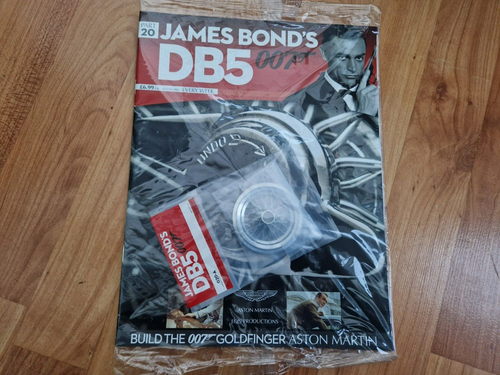 Eaglemoss 1/8 Costruire il Proprio James Bond 007 Aston Martin DB5 Issue 20 Inc - Foto 1 di 2