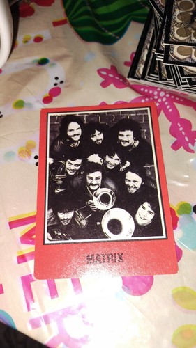 Matrix Rare 1979 WB Warner Brothers Rock n Roll Pop Music Card - Picture 3 of 6