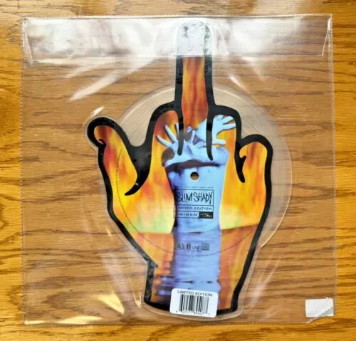 Eminem Slim Shady JDGAF/SDGAF SSLP20 7" Middle Finger Vinyl! 20th Anniversary! - Imagen 2 de 2