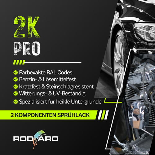 2K Spraydose 400ml - 2 Komponenten Sprühlack | 2K-PRO - Bild 2 von 6