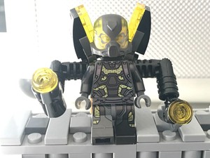 lego yellow jacket minifigure