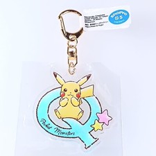 Pikachu Pokemon Initial Acrylic Keychain Japanese Nintendo From Japan F/S