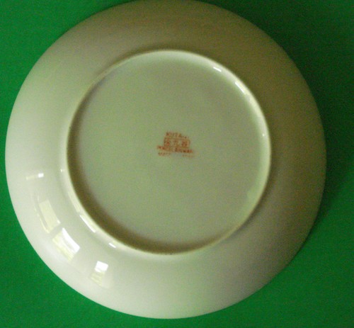 Kutani Porcelain Bowl with Chrysanthemum Avian Decor 20th Century Japan - Picture 5 of 7