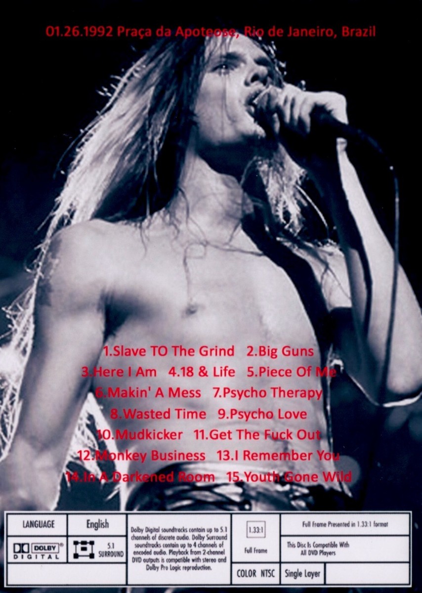 ミュージック Skid Row ROADKILL DVD Skid Row – Roadkill | Releases | Discogs