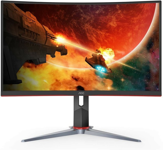 Aoc C32g2 32 Curved Frameless Gaming Monitor Fhd 1500r Curved Va 1ms 165hz For Sale Online Ebay
