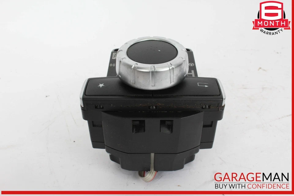 Interruptor controlador de medios de navegación radio AMG 17-20 Mercedes SLC300 SLC43 OEM Foto 3 de 4