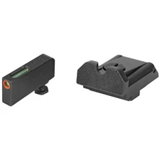 TRUGLO TFX Pro Day-Night Sight Set Fits Glock Except 42/43 MOS Steel Orange