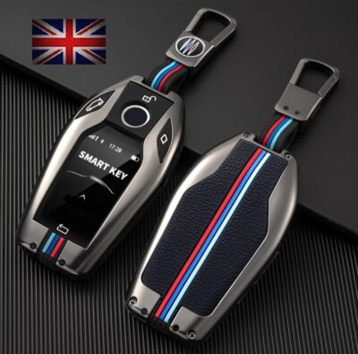 FÜR BMW i8 5 7G SERIE X5 FERNBEDIENUNG COVER + DISPLAYSCHUTZ DISPLAY SCHLÜSSEL LCD 10