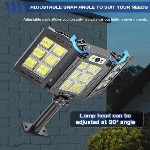 Commercial 1000000LM LED Outdoor Dusk to Dawn Solar Street Light Road Area Lamp - Picture 28 of 38