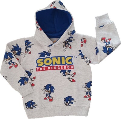Sonic Hoodie Sweatshirt Kapuzenpullover Kapuzensweatshirt Gr. 98/104