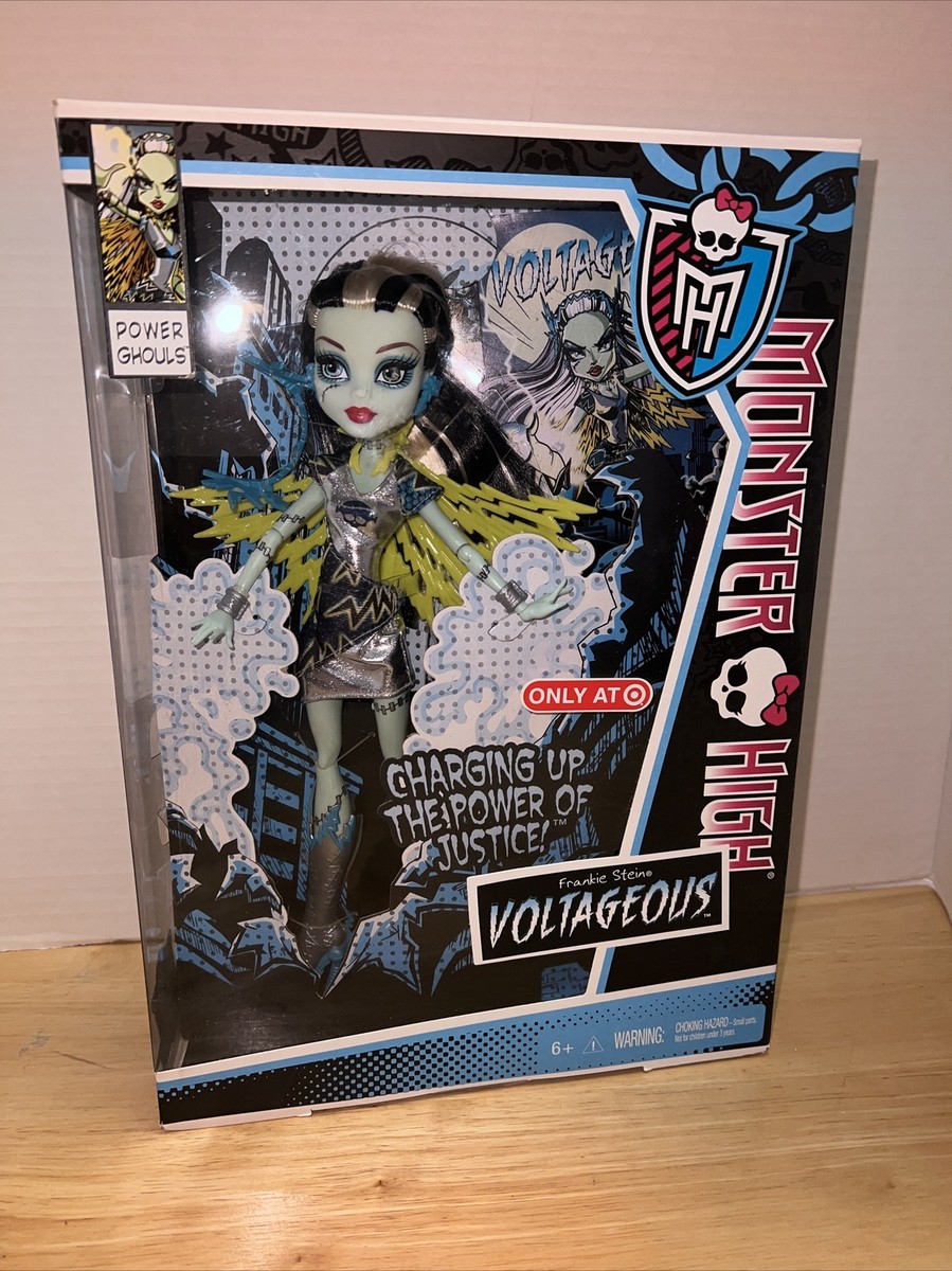 新品未開封● Voltageous Frankie stein Doll Monster High Power Ghouls [Voltageous Frankie Stein] : Amazon.ca: Home