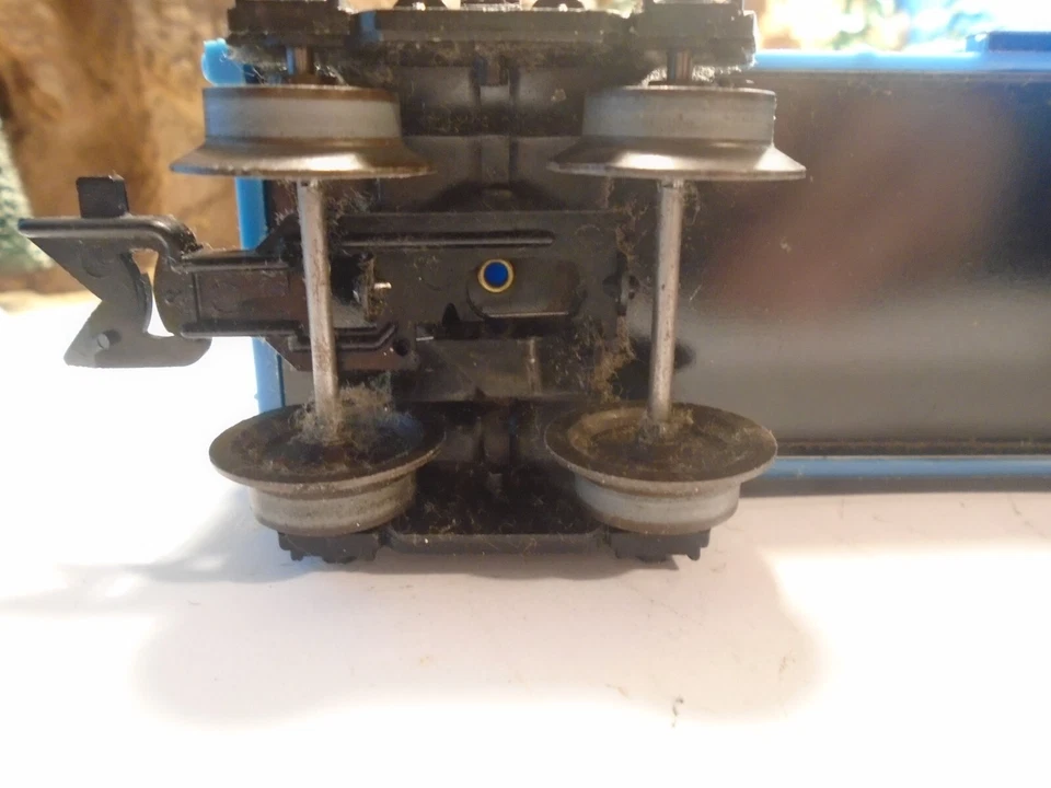 MARX O GAUGE BOSTON MAINE BLUE SLIDING DOOR BOX CAR BM 77003, MINT COND  5-229-5 - Image 3 of 4