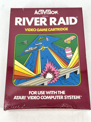 River Raid Atari 2600 by ACTIVISION Brand New Sealed!! New