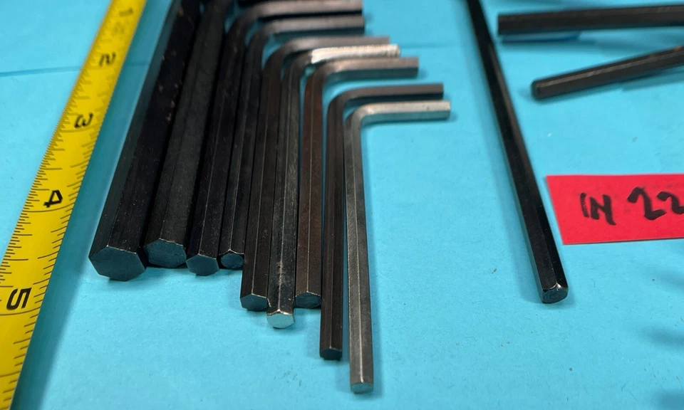 Hex Key Set CR-V Metric & SAE Hex Wrenches - Eklind Tool No. 91 19pc IN2220 - Image 3 of 4