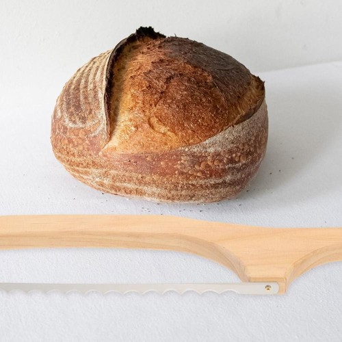 Serrated Knives Wooden Bread Knives Fiddle Bow Slicer Sourdough Bread - Picture 7 of 14