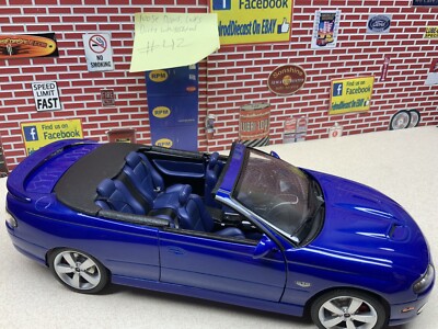 1/18 GMP GUYCAST 2006 Pontiac GTO Convertible Impulse Blue Custom