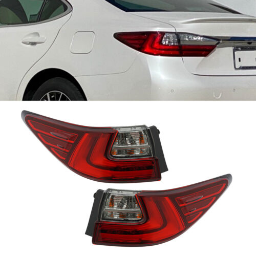 LED Tail Lights For Lexus ES350 ES300h 2016-2018 Left&Right Side Outer Taillight - Foto 3 di 18