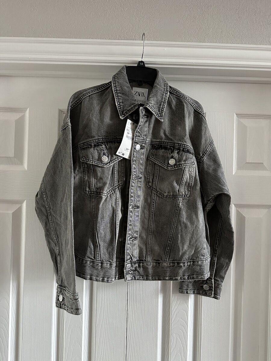 Zara trf oversised multi-positional Denim jacket 4365/272 Zara trf oversised multi-positional Denim jacket 4365/272