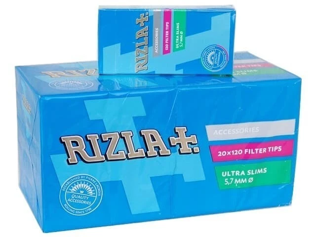 Filtri Rizla Ultra Slim 5,7 mm Filtes Packspitze 20 Packungen 1 volle Box - Bild 4 von 4