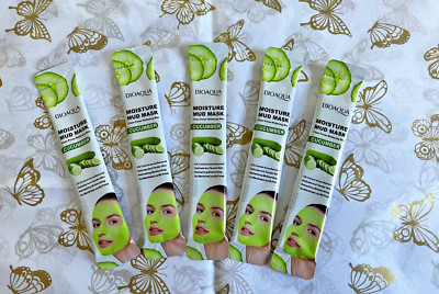 5 x Gurke Feuchtigkeit Schlamm Gesichtsmasken - Perfekte Mädchen Party Tasche Gastgeschenke. Hautpflege