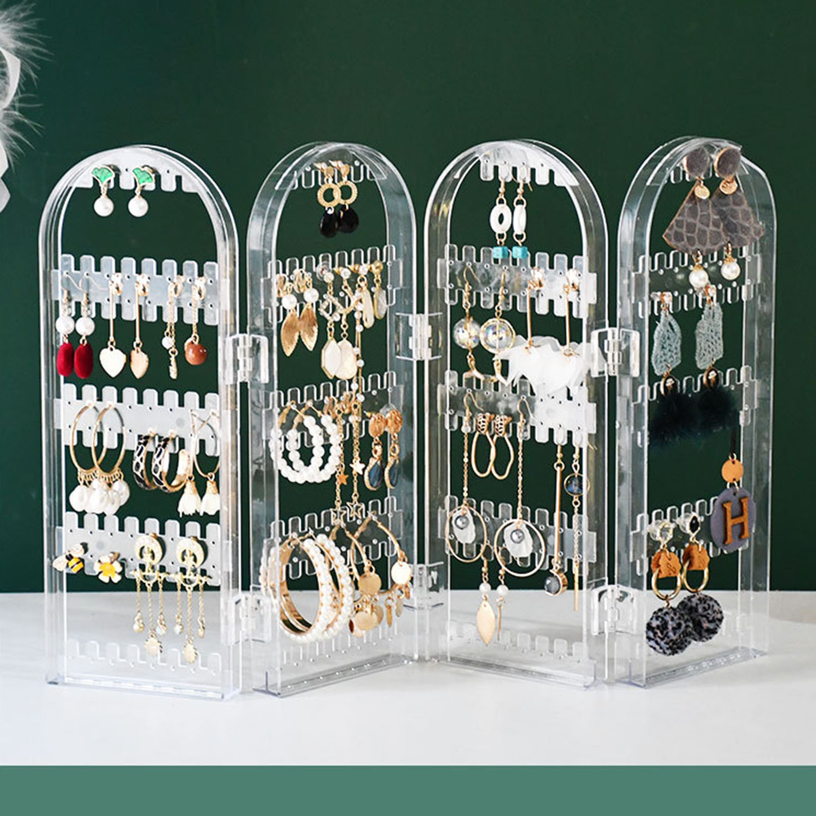 Jewelry Storage Rack Smooth Edge Multipurpose Jewelry Display Rack