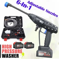 4000PSI Wireless High Pressure Car Washer Portable Car Wash Cleaner Water Gun