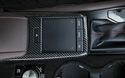 Central Console Gear Shift Cover Trim For Lexus RX350 450h 20-2022 Carbon Fiber - Picture 4 of 8