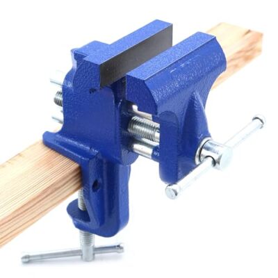 Clamp-On Vise 3 Inch Jaw Width Portable Bench Vise Clamp Fixed Tool for 