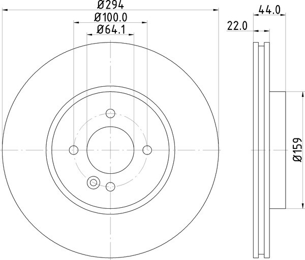 2x Mintex Discs Front fits Mini Cooper S JCW Clubman John Works Clubvan D