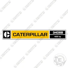 Fits Caterpillar 3406B Decal Kit Equipment Decals