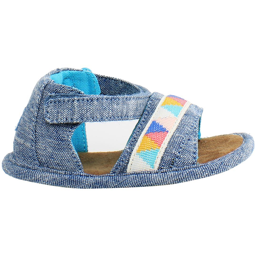 Toms Shiloh Kids Blue Sandals