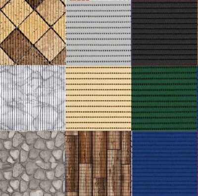 Bodenmatte Weichschaummatte Fußmatte Badvorleger Badematte Teppich 65cm 130cm
