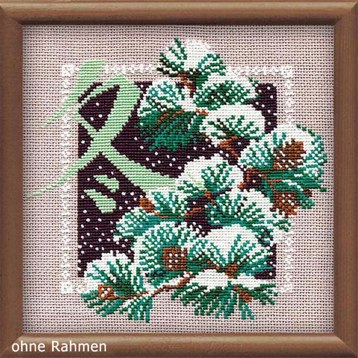 Riolis counted cross stitch Kit Winter, DIY