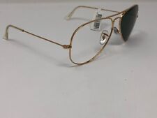 Ray Ban 58mm Aviator Classic Gold Framed Sunglasses Green For Sale Online Ebay