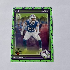 2024 Score Football Halloween Bat Card #32 Micah Hyde, Buffalo Bills