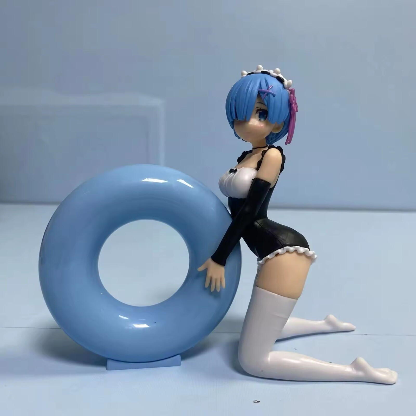 RE: ZERO - Starting Life in Another World Swimming Ring Kneeling Rem figure 13cm